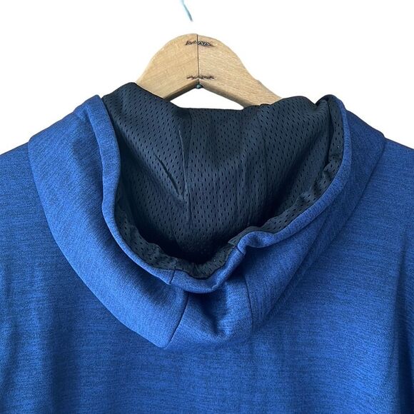 NEW RBX Navy Blue Tech Fleece Zip Up 100% Polyester Size Medium - Picture 11 of 14